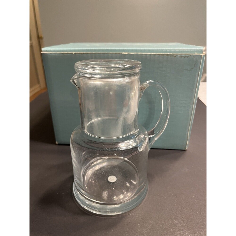 Tiffany & Co Crystal Tumble Up Bedside Water Carafe